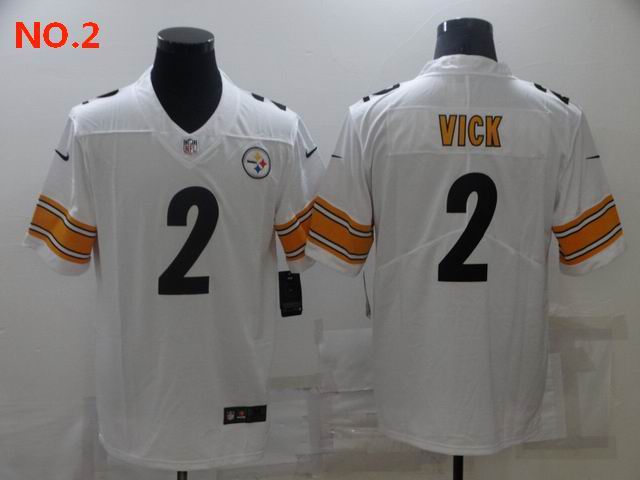 Cheap Men's Pittsburgh Steelers #2 Michael Vick Jerseys-10